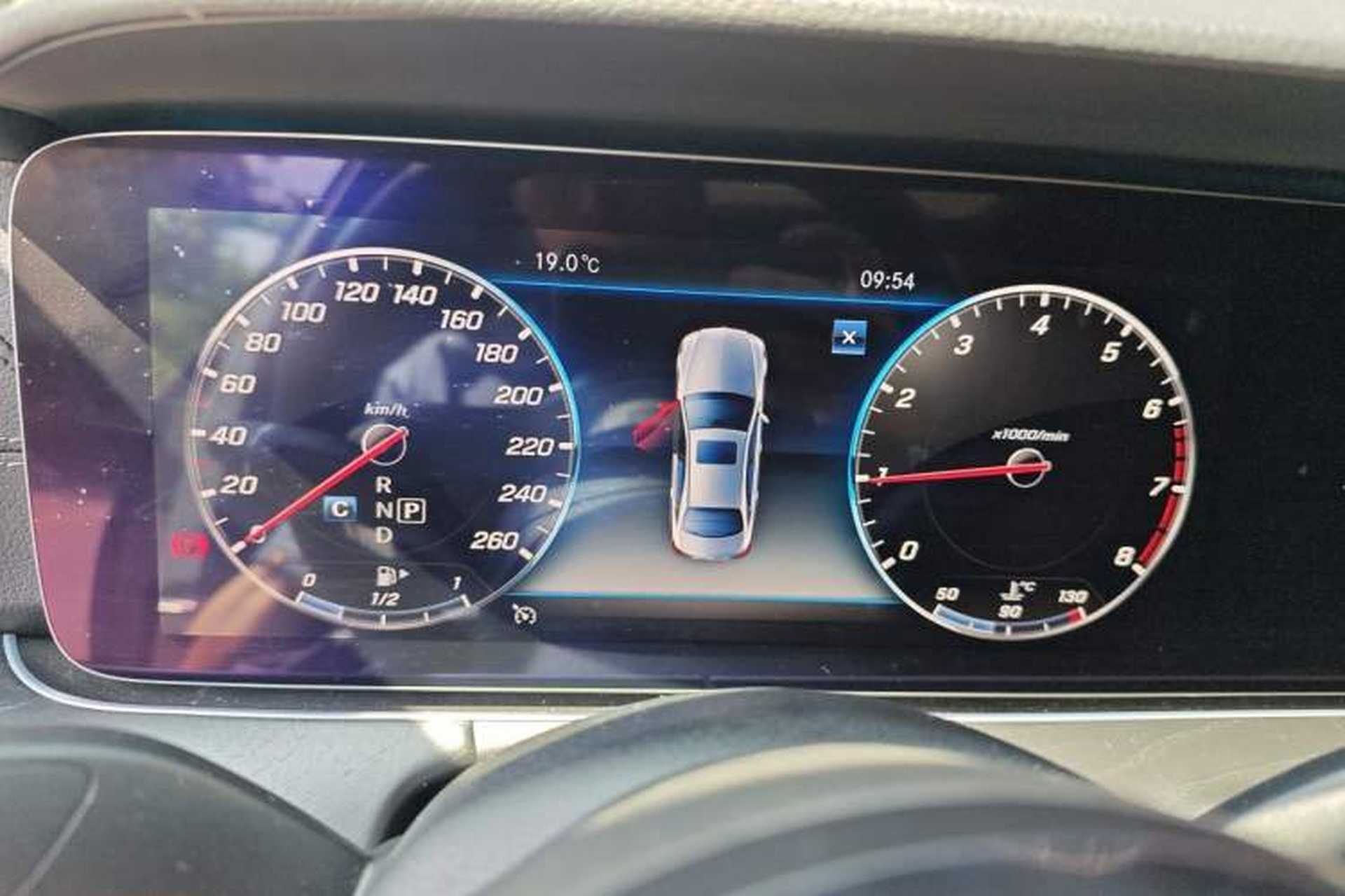 Used Mercedes-Benz E-Class 2019 E 300 L Sporty and Stylish Model Instrument Cluster