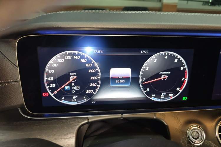 Used Mercedes-Benz E-Class 2019 E 300 L Sporty and Stylish Model Instrument Cluster