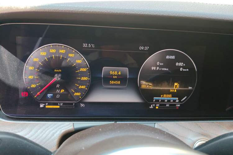 Used Mercedes-Benz E-Class 2019 E 300 L Luxury Model Instrument Cluster