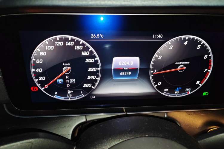 Used Mercedes-Benz E-Class 2019 E 300 L Sporty and Stylish Model Instrument Cluster