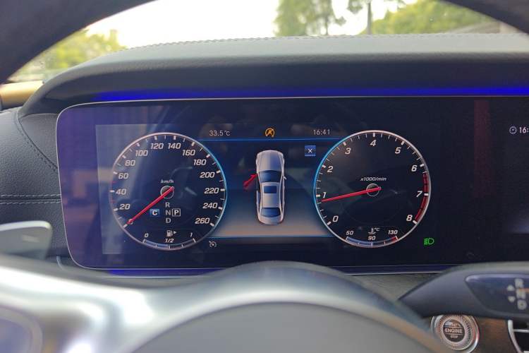 Used Mercedes-Benz E-Class 2019 E 300 L Sporty and Stylish Model Instrument Cluster