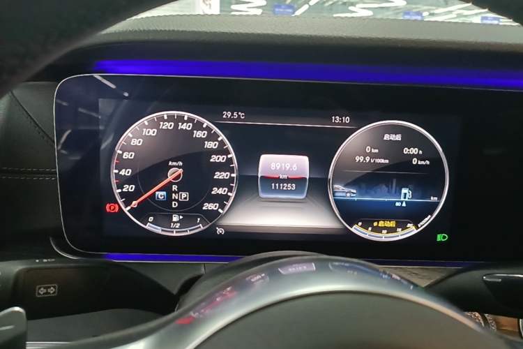 Used Mercedes-Benz E-Class 2019 E 300 L Sporty and Stylish Model Instrument Cluster
