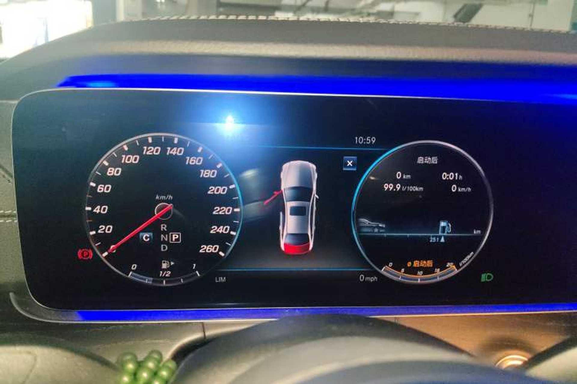 Used Mercedes-Benz E-Class 2019 Restyled E 300 L Sporty and Stylish Edition Instrument Cluster