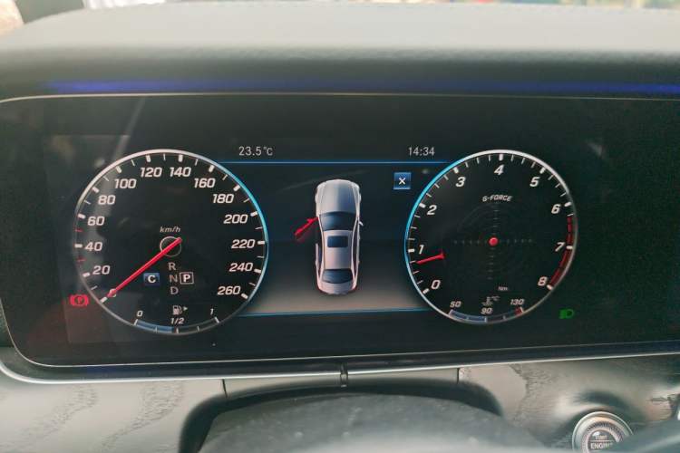 Used Mercedes-Benz E-Class 2019 E 300 L Sporty and Stylish Model Instrument Cluster