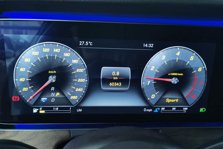 Used Mercedes-Benz E-Class 2019 Facelifted E 300 L Stylish Version Instrument Cluster
