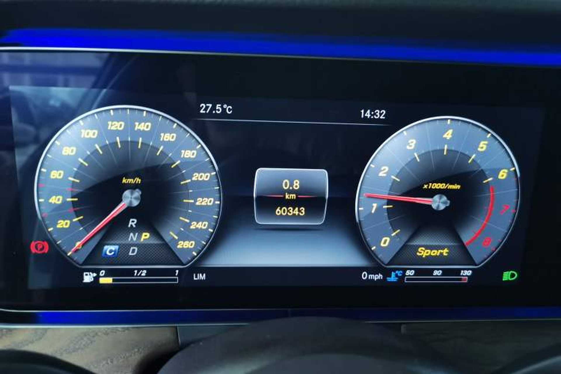Used Mercedes-Benz E-Class 2019 Facelifted E 300 L Stylish Version Instrument Cluster