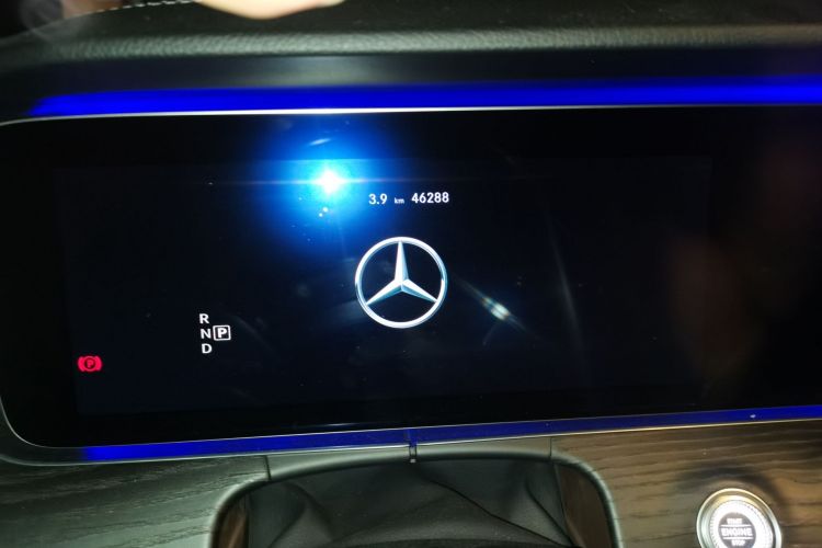 Used Mercedes-Benz E-Class 2019 Restyled E 300 L Sport Luxury Edition Odometer Close Up