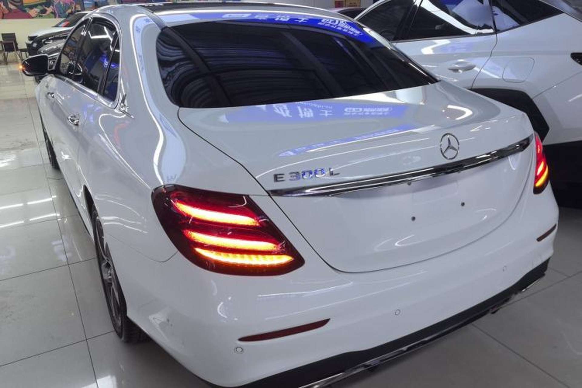 Used Mercedes-Benz E-Class 2019 E 300 L Sporty and Stylish Model Rear Left 45 Deg