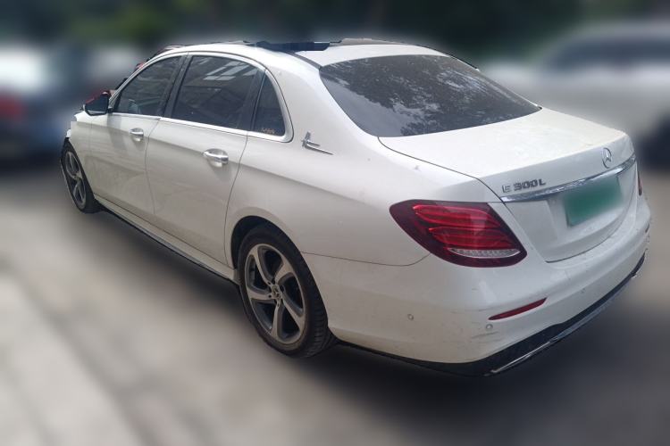 Used Mercedes-Benz E-Class 2019 E 300 L Sporty and Stylish Model Rear Left 45 Deg