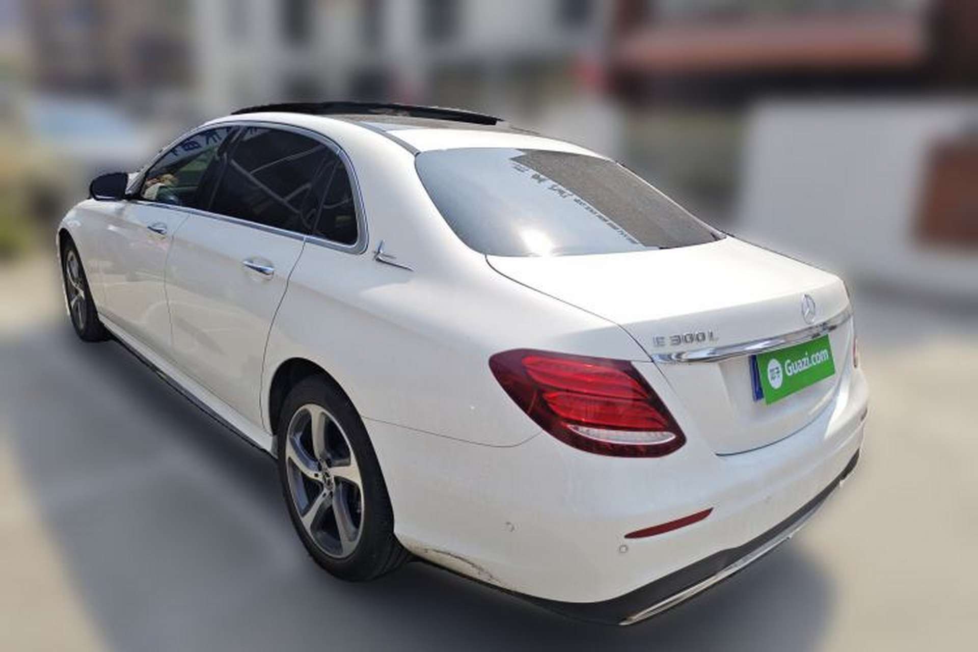 Used Mercedes-Benz E-Class 2019 Restyled E 300 L Sporty and Stylish Edition Rear Left 45 Deg