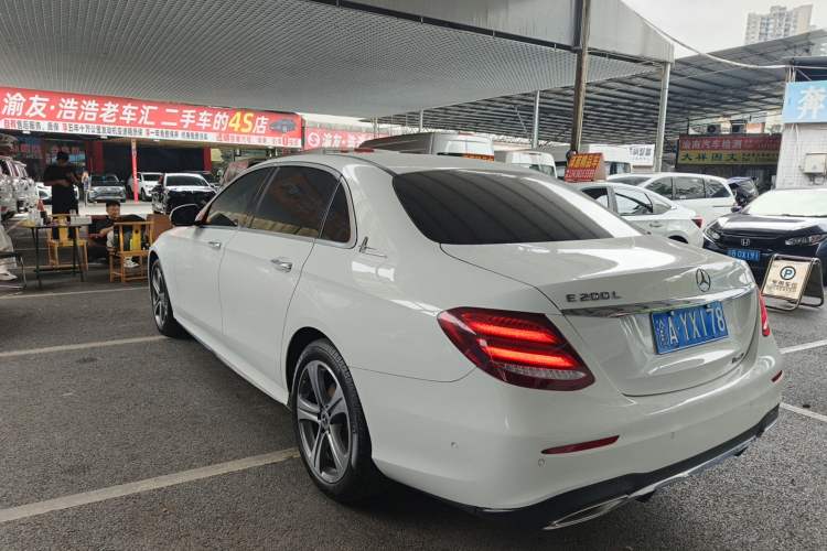 Used Mercedes-Benz E-Class 2019 E 200 L Sport Edition Rear Left 45 Deg