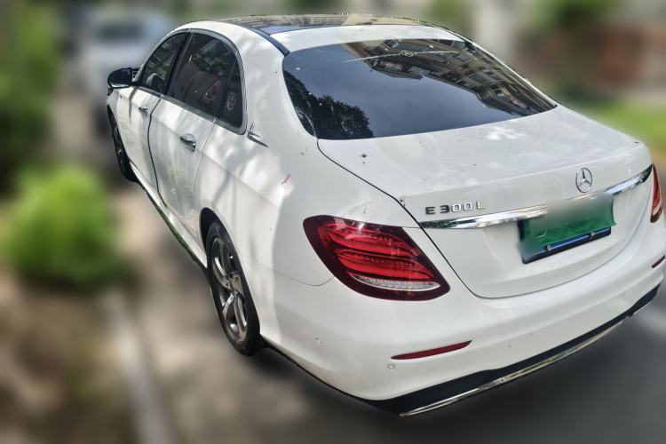 Used Mercedes-Benz E-Class 2019 E 300 L Sporty and Stylish Model Rear Left 45 Deg