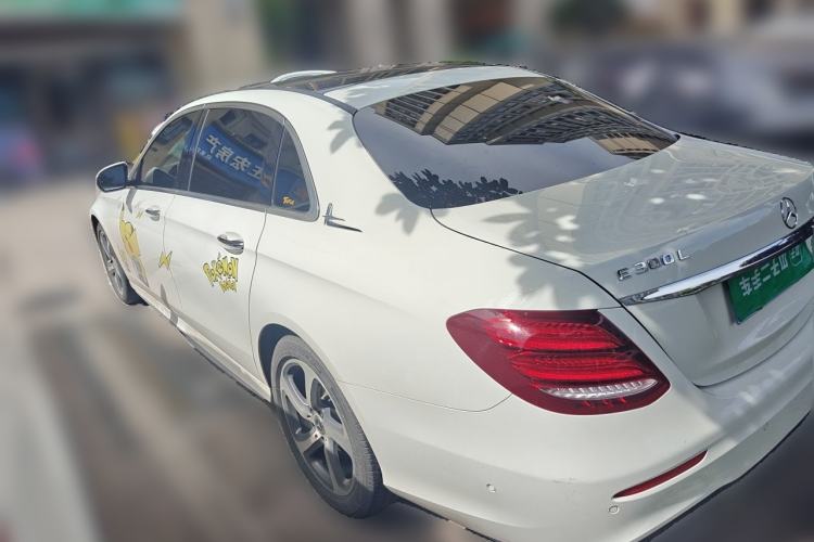 Used Mercedes-Benz E-Class 2019 E 300 L Sporty and Stylish Model Rear Left 45 Deg