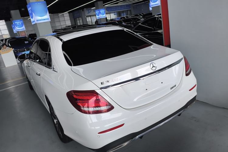 Used Mercedes-Benz E-Class 2019 E 300 L Sporty and Stylish Model Rear Left 45 Deg