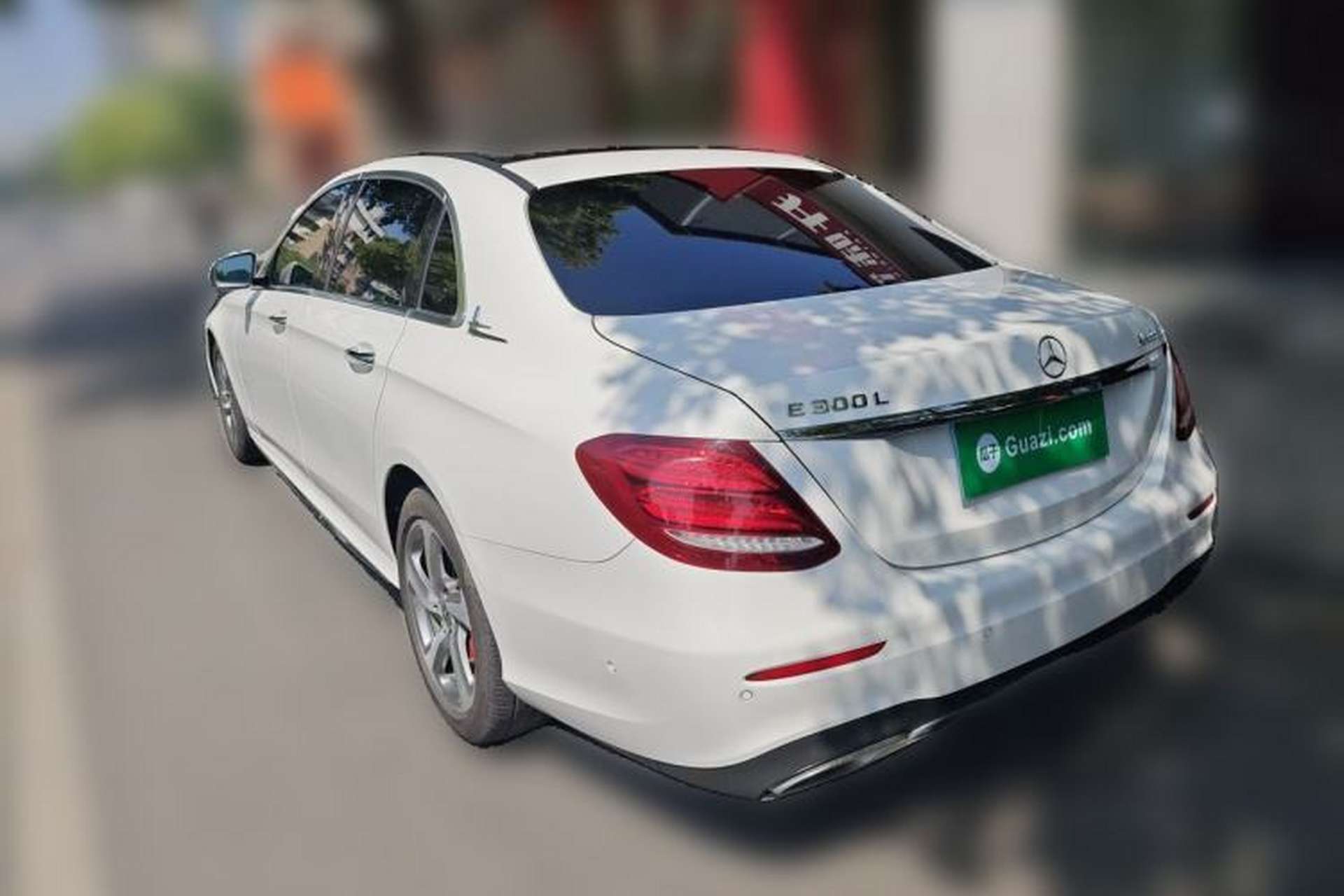 Used Mercedes-Benz E-Class 2019 E 300 L Sporty and Stylish Model Rear Left 45 Deg