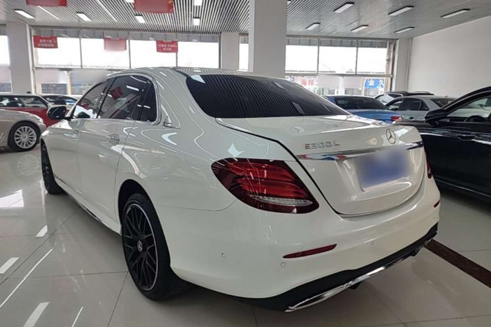 Used Mercedes-Benz E-Class 2019 Restyled E 300 L Sport Luxury Edition Rear Left 45 Deg