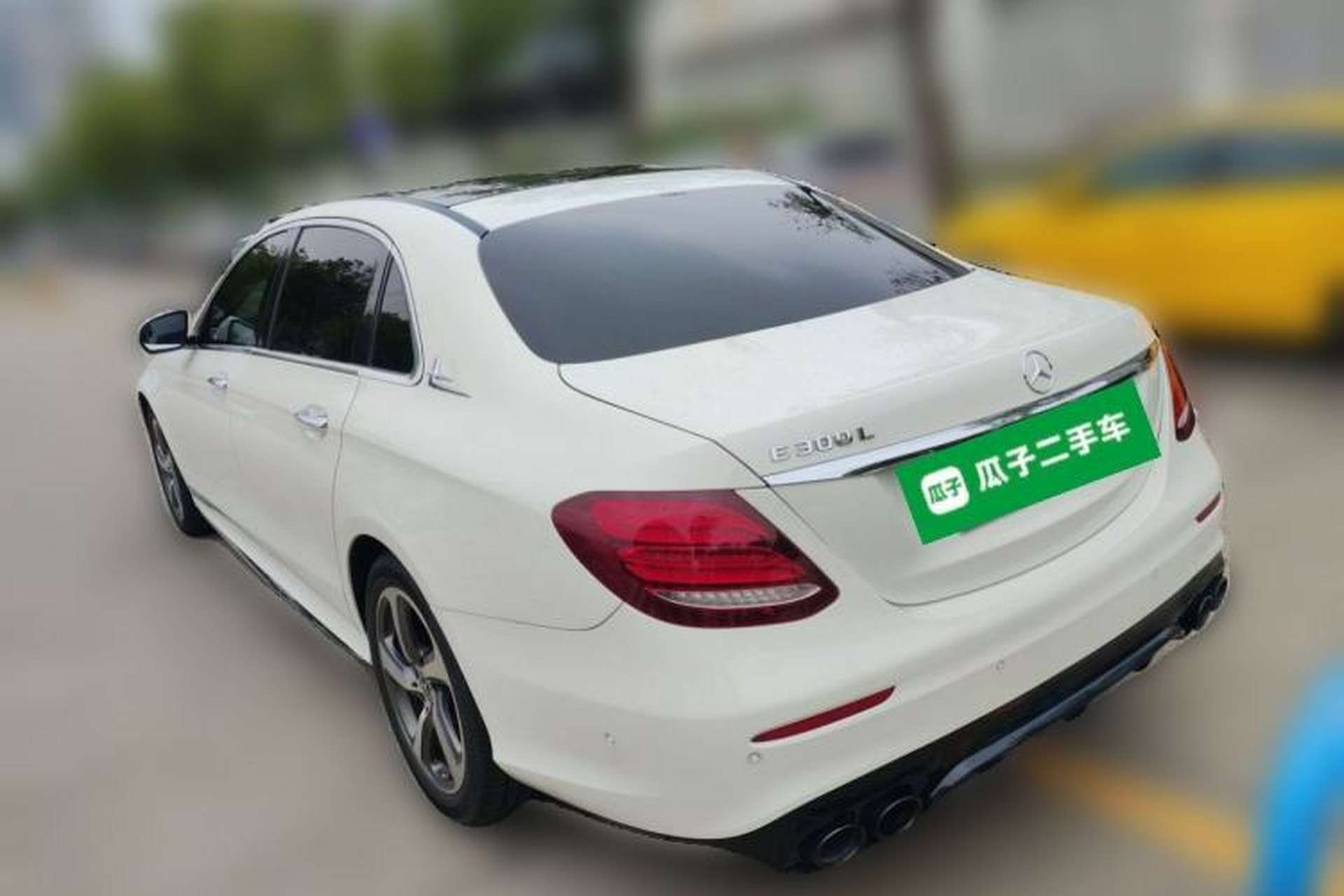 Used Mercedes-Benz E-Class 2019 E 300 L Sport Luxury Edition Rear Left 45 Deg