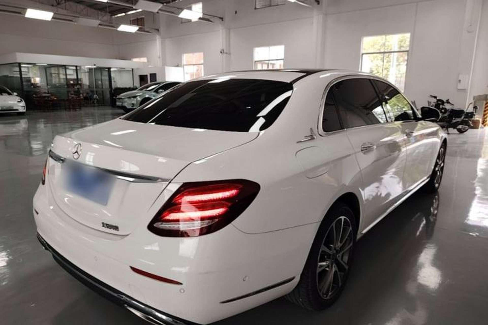 Used Mercedes-Benz E-Class 2019 E 300 L Luxury Model Rear Right 45 Deg