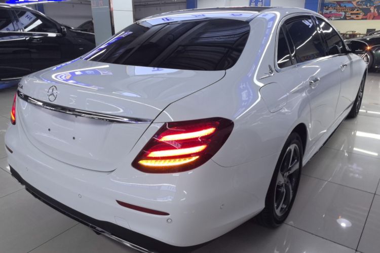 Used Mercedes-Benz E-Class 2019 E 300 L Sporty and Stylish Model Rear Right 45 Deg