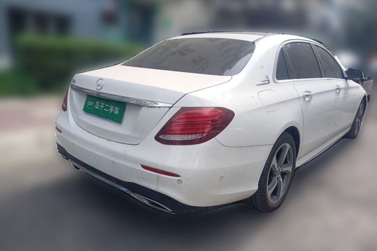Used Mercedes-Benz E-Class 2019 E 300 L Sporty and Stylish Model Rear Right 45 Deg