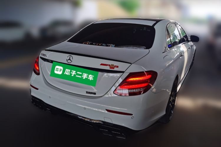 Used Mercedes-Benz E-Class 2019 E 300 L Sporty and Stylish Model Rear Right 45 Deg