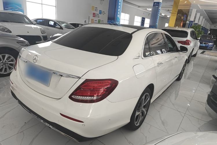Used Mercedes-Benz E-Class 2019 E 300 L Sporty and Stylish Model Rear Right 45 Deg
