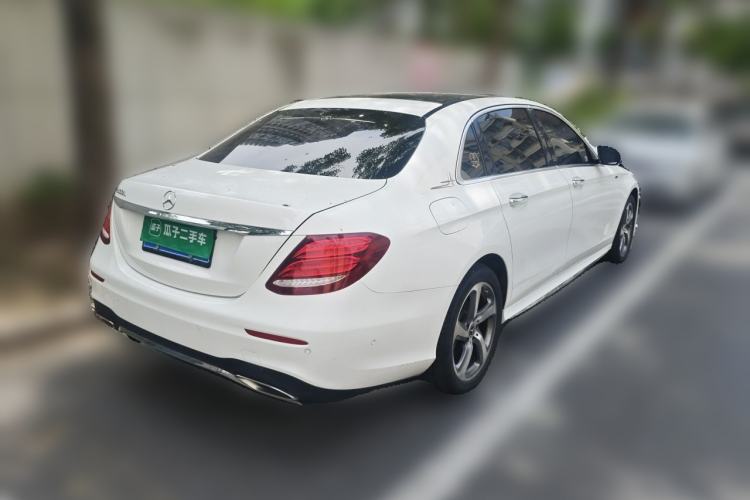 Used Mercedes-Benz E-Class 2019 E 300 L Sporty and Stylish Model Rear Right 45 Deg