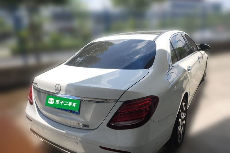 Used Mercedes-Benz E-Class 2019 E 300 L Stylish Model Rear Right 45 Deg