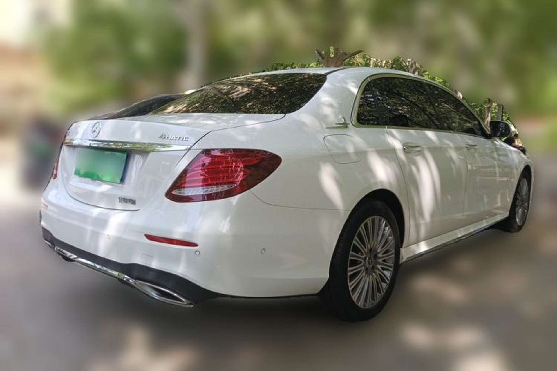 Used Mercedes-Benz E-Class 2019 E 200 L Sport 4MATIC Rear Right 45 Deg