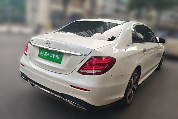 Used Mercedes-Benz E-Class 2019 E 300 L Sporty and Stylish Model Rear Right 45 Deg