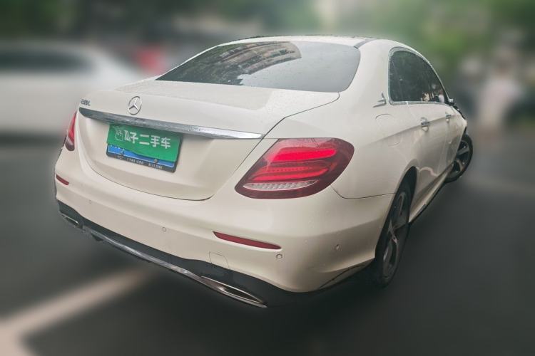 Used Mercedes-Benz E-Class 2019 E 300 L Sporty and Stylish Model Rear Right 45 Deg