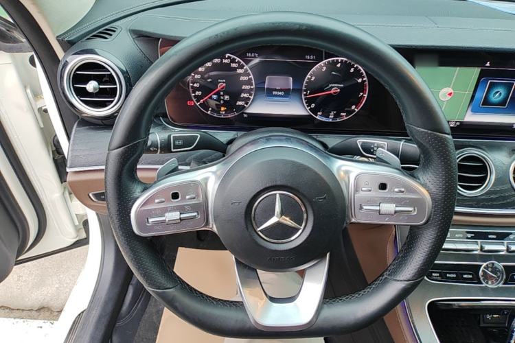 Used Mercedes-Benz E-Class 2019 Restyled E 300 L Sporty and Stylish Edition Steering Wheel