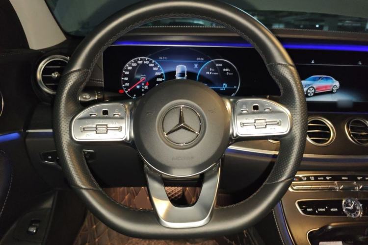 Used Mercedes-Benz E-Class 2019 E 300 L Sporty and Stylish Model Steering Wheel
