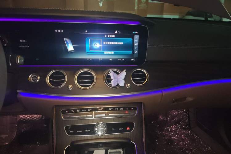 Used Mercedes-Benz E-Class 2020 Facelift E 260 L Sport Edition Audio And AC Panel