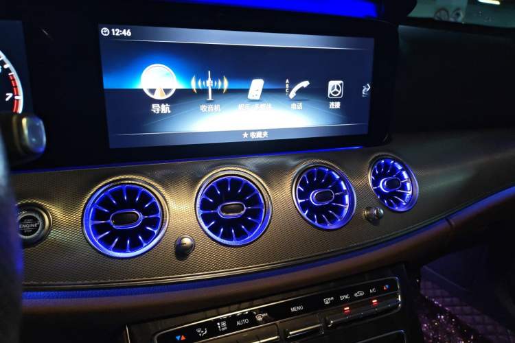Used Mercedes-Benz E-Class 2020 Facelift E 260 Sport Edition Audio And AC Panel