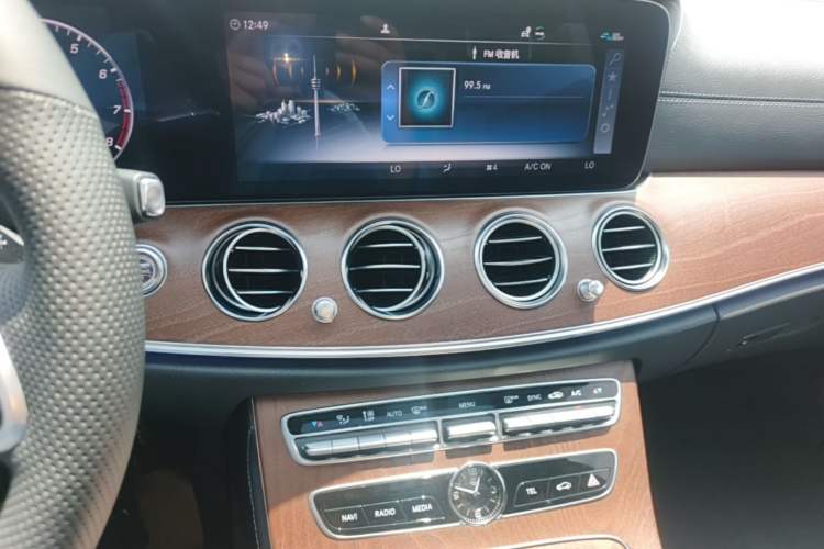 Used Mercedes-Benz E-Class 2020 E 300 L Luxury Model Audio And AC Panel