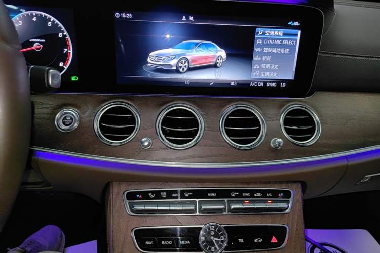Used Mercedes-Benz E-Class 2020 E 300 L Luxury Model Audio And AC Panel