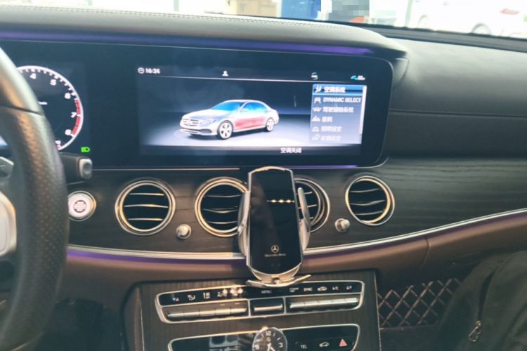 Used Mercedes-Benz E-Class 2020 E 300 L Sporty and Stylish Model Audio And AC Panel