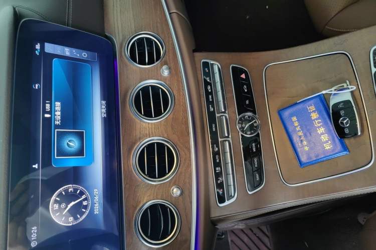 Used Mercedes-Benz E-Class 2020 E 300 L Luxury Model Audio And AC Panel