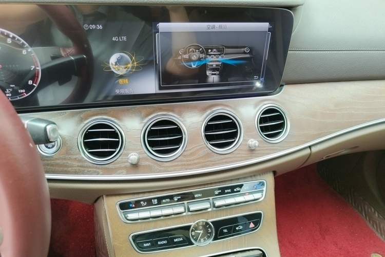 Used Mercedes-Benz E-Class 2020 Facelift E 300 L Stylish Edition Audio And AC Panel