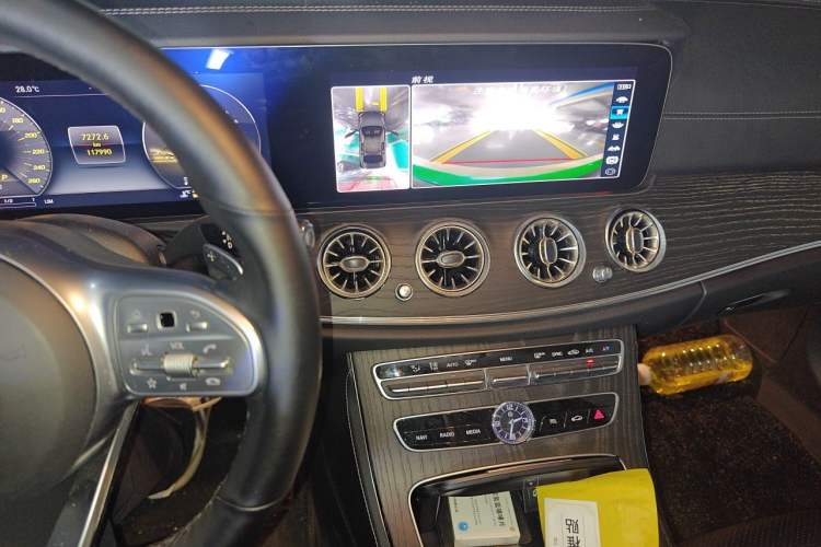 Used Mercedes-Benz E-Class 2020 Restyled E 300 L Sporty and Stylish Edition Audio And AC Panel