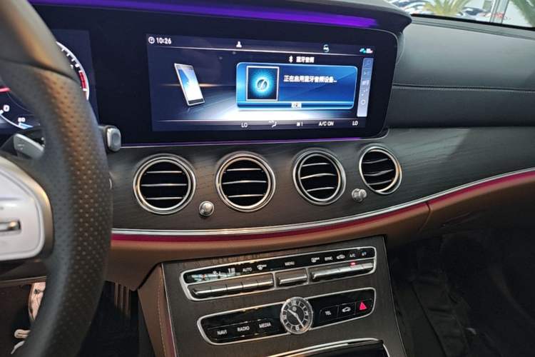Used Mercedes-Benz E-Class 2020 Restyled E 300 L Sporty and Stylish Edition Audio And AC Panel