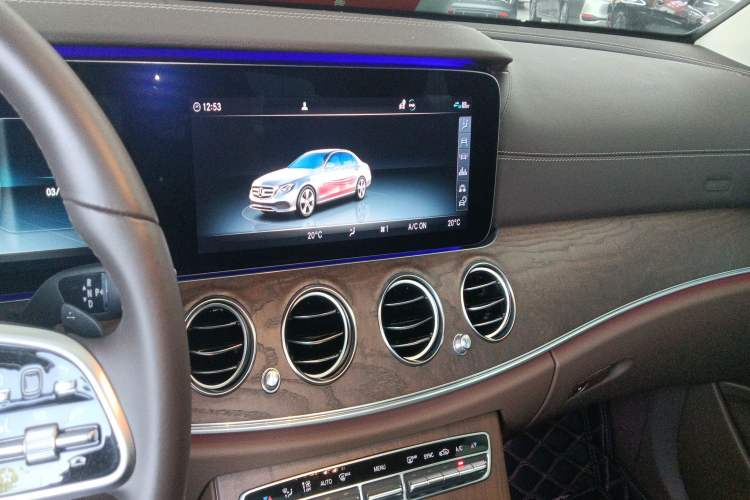Used Mercedes-Benz E-Class 2020 Facelift E 300 L Stylish Edition Audio And AC Panel