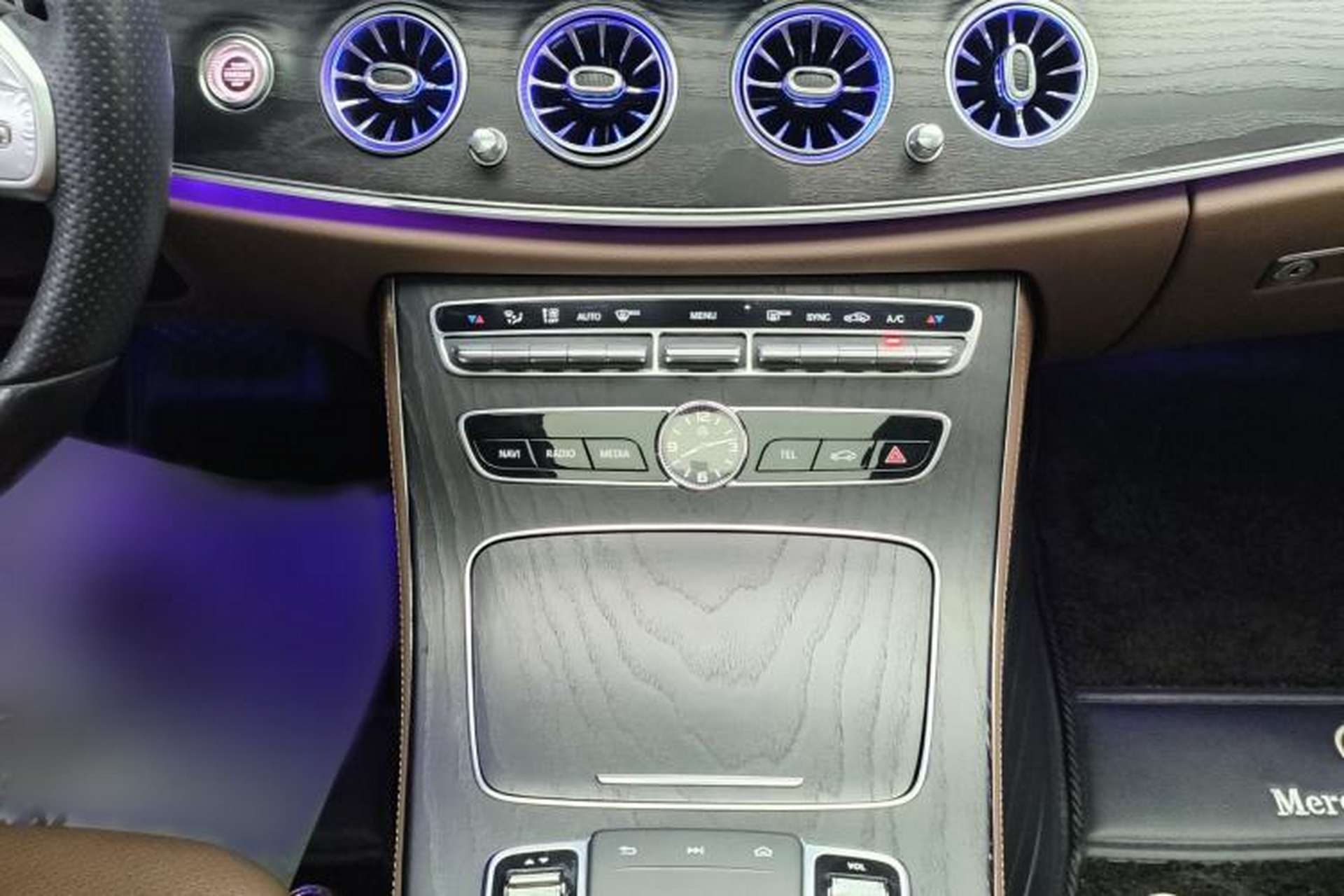 Used Mercedes-Benz E-Class 2020 Restyled E 300 L Sporty and Stylish Edition Audio And AC Panel
