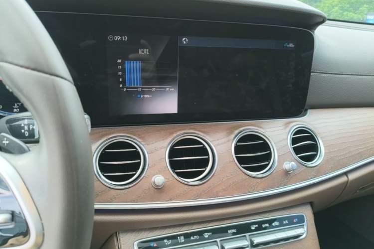 Used Mercedes-Benz E-Class 2020 Facelift E 300 L Stylish Edition Audio And AC Panel
