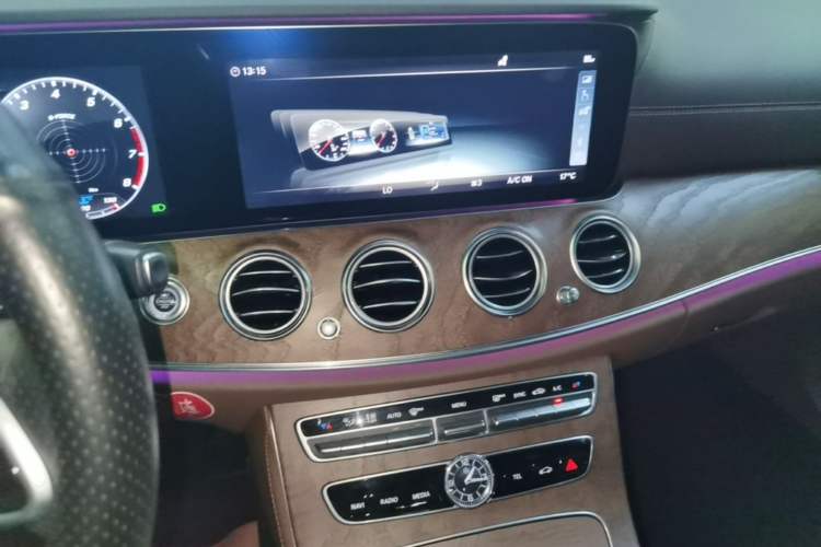 Used Mercedes-Benz E-Class 2020 Facelift E 300 L Stylish Edition Audio And AC Panel