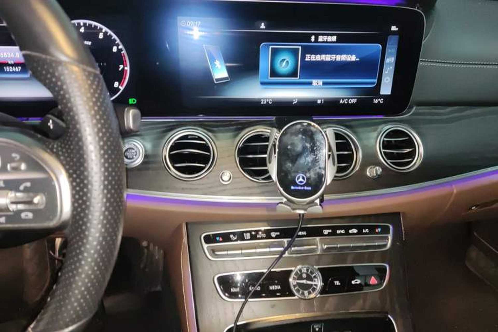 Used Mercedes-Benz E-Class 2020 Restyled E 300 L Sporty and Stylish Edition Audio And AC Panel
