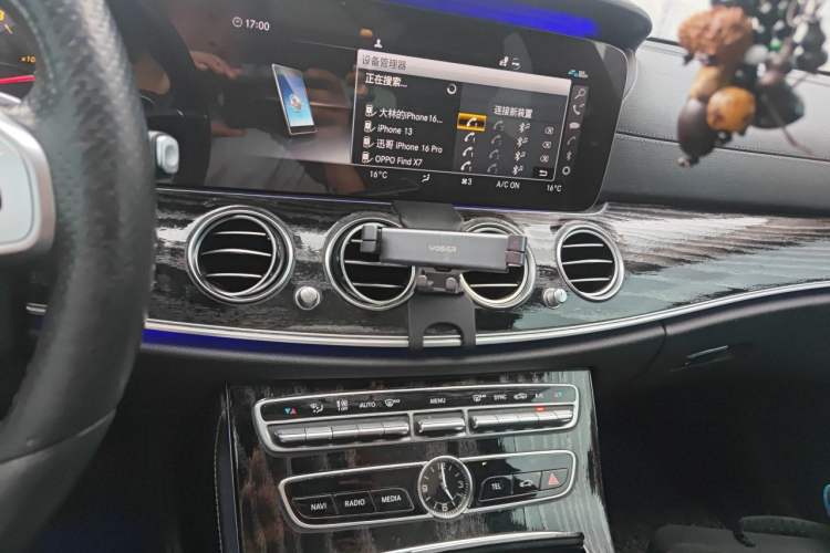 Used Mercedes-Benz E-Class 2020 Restyled E 300 L Sporty and Stylish Edition Audio And AC Panel