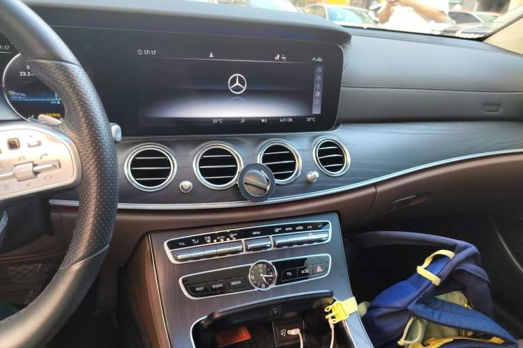 Used Mercedes-Benz E-Class 2020 Restyled E 300 L Sporty and Stylish Edition Audio And AC Panel