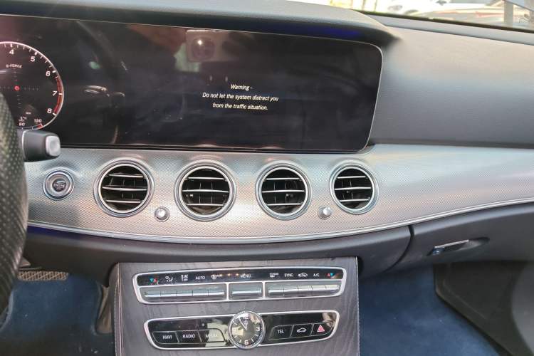 Used Mercedes-Benz E-Class 2020 E 260 Sport Edition 4MATIC Audio And AC Panel
